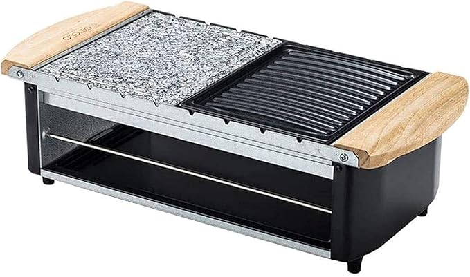 Parrilla Eléctrica de Mesa Teppanyaki Barbacoa Coreana 1800W miniatura 3