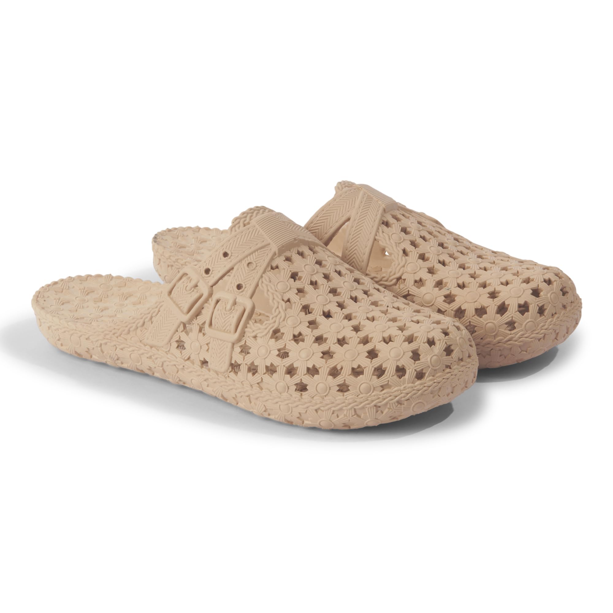 KICKFREE Stylish Comfort Womens Clog Slippers in Green - Casual Luxury Footwear with Superior Comfort and Trendy Design. Ideal for Everyday Wear, Offering All-Day Support and Versatility (Beige) (B0CXM4L67S) Amazon Price History, Amazon Price Tracker