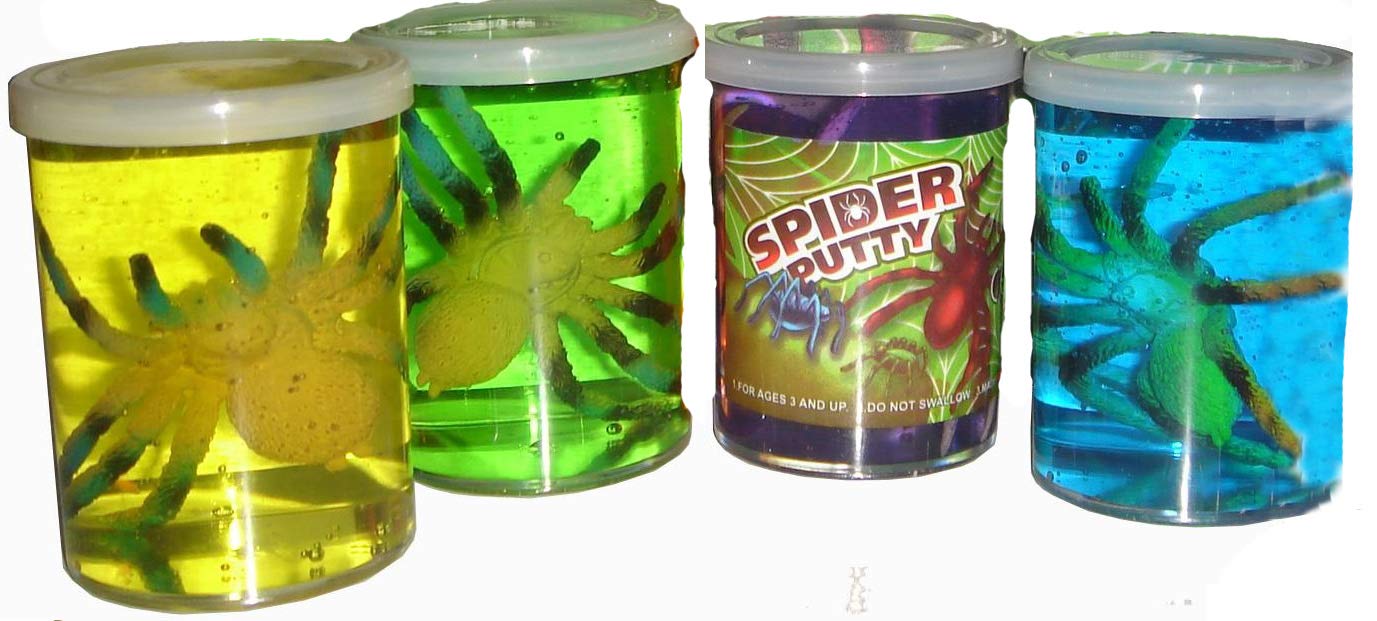 Warm Fuzzy Toys Spider Putty
