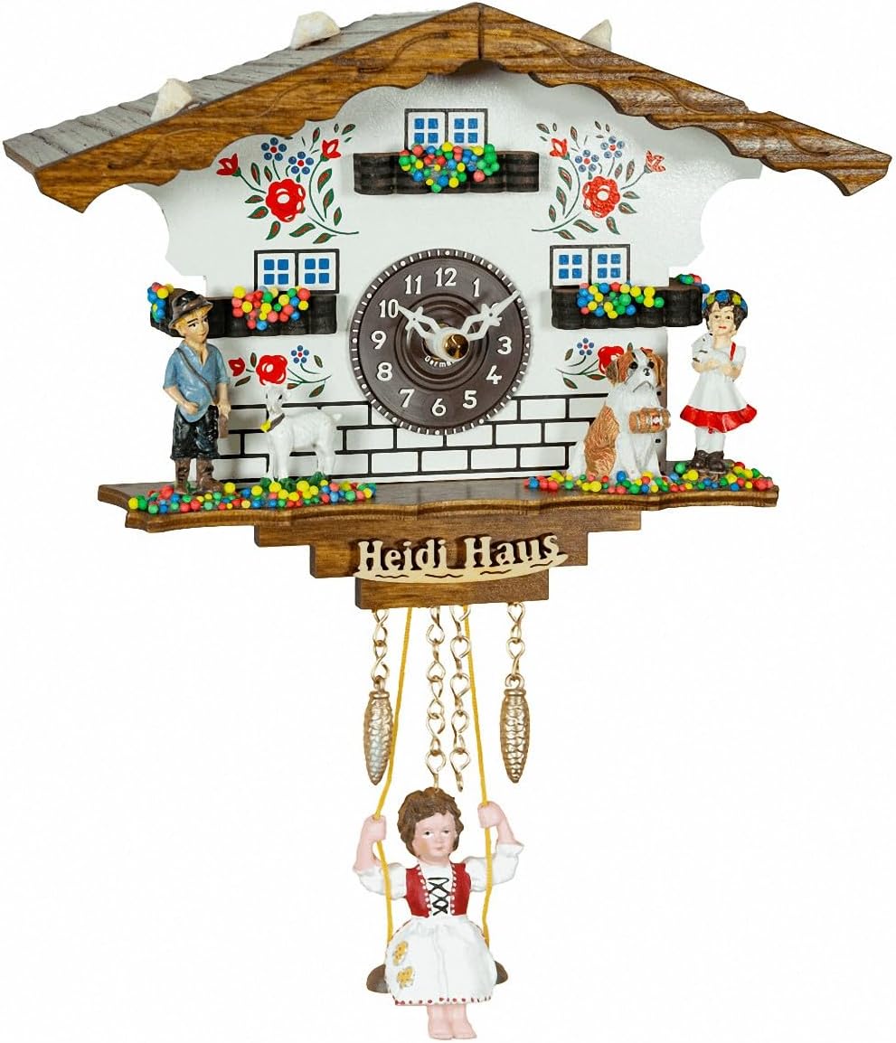 Trenkle Black Forest Clock Swiss House TU 504 SQ