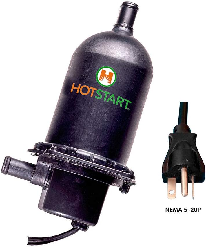 Thunder Parts | HOTSTART TPS181GT10-000 Engine Heater Kit | Complete Set: TPS Heater - 5 Feet Hose - Mounting Hardware - 2 x SS Hose Clamps | All in one Solution to Keep Your Engine Heated!