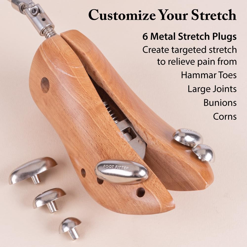 FootFitter Heavy Duty Premium Professional Cowboy/Western Boot Stretch Stretch Loosens & Widen Tight Cowboy Boots