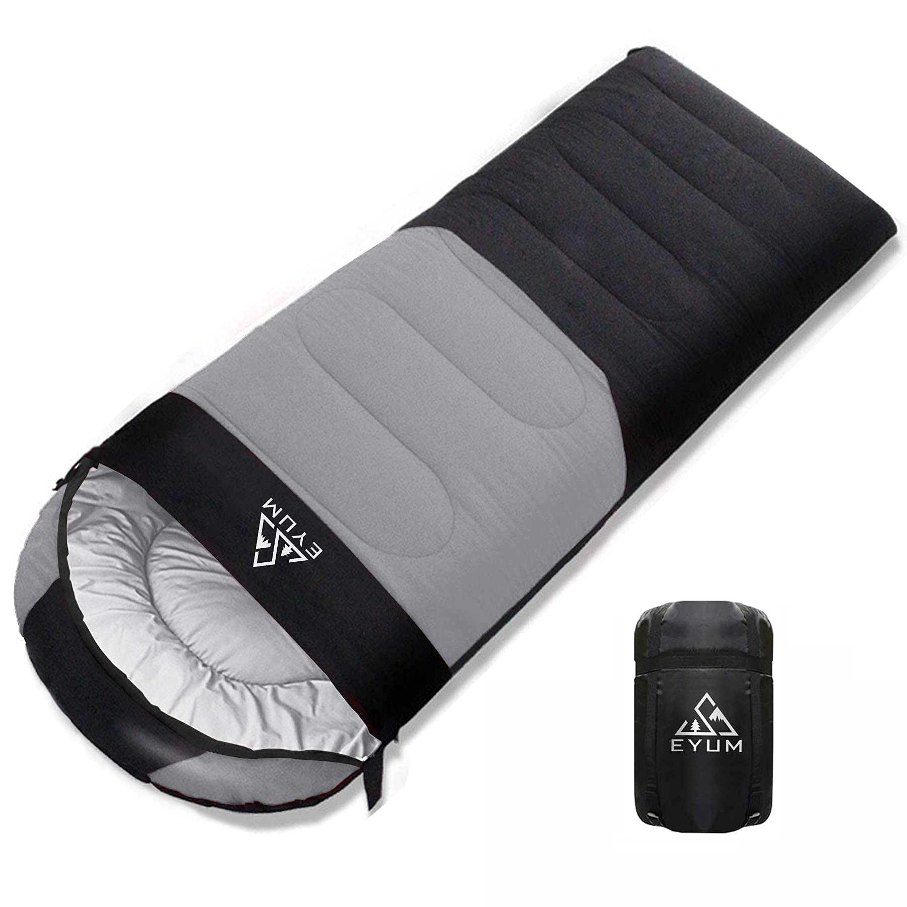 Amazon.co.jp: EYUM 寝袋 シュラフ 封筒型 超軽量 超暖かい 耐寒防水