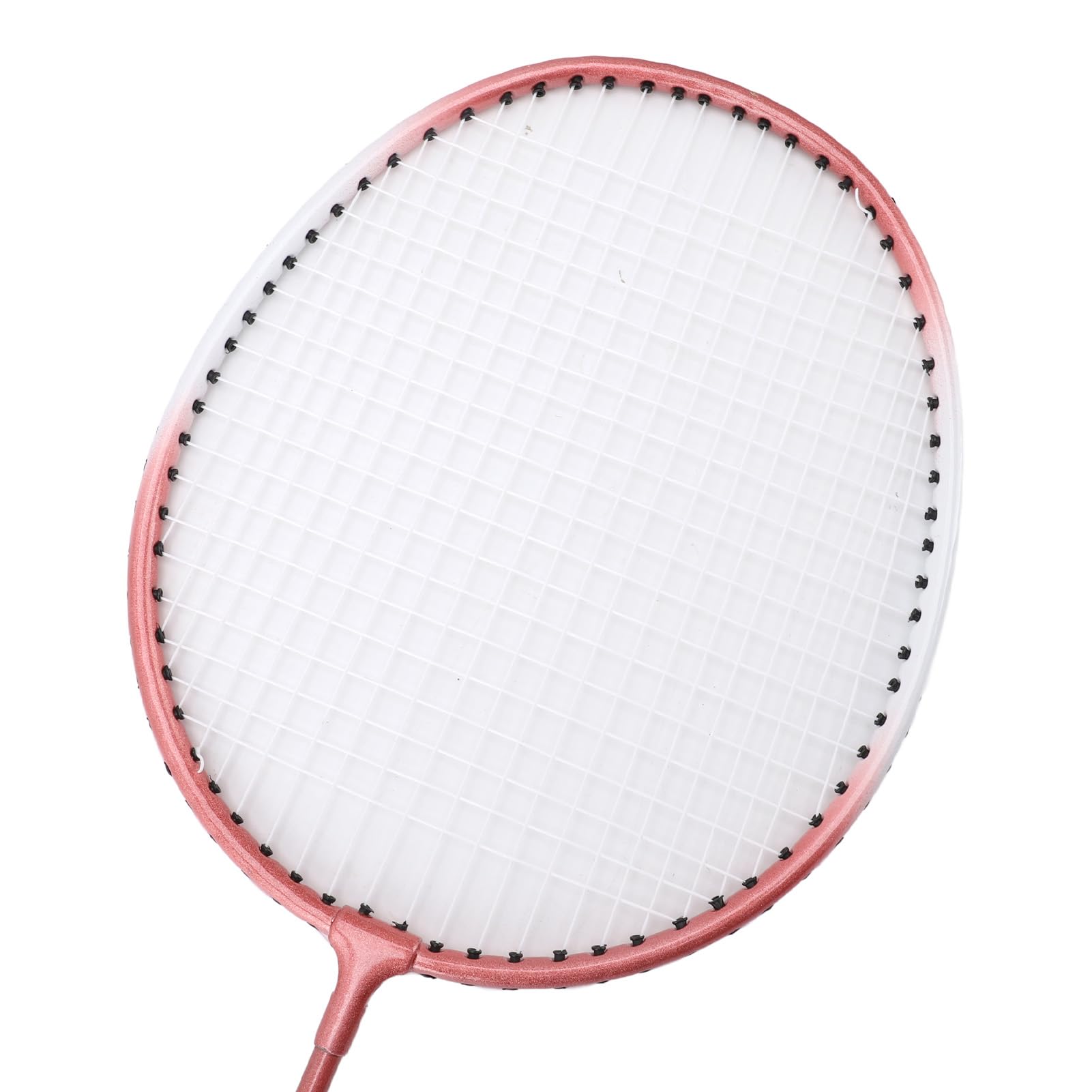 Set di Racchette per Badminton Professionale, Racchetta Sportiva in Lega di Ferro con Impugnatura Elastica, Leggera per i Principianti per Bambini Adulti