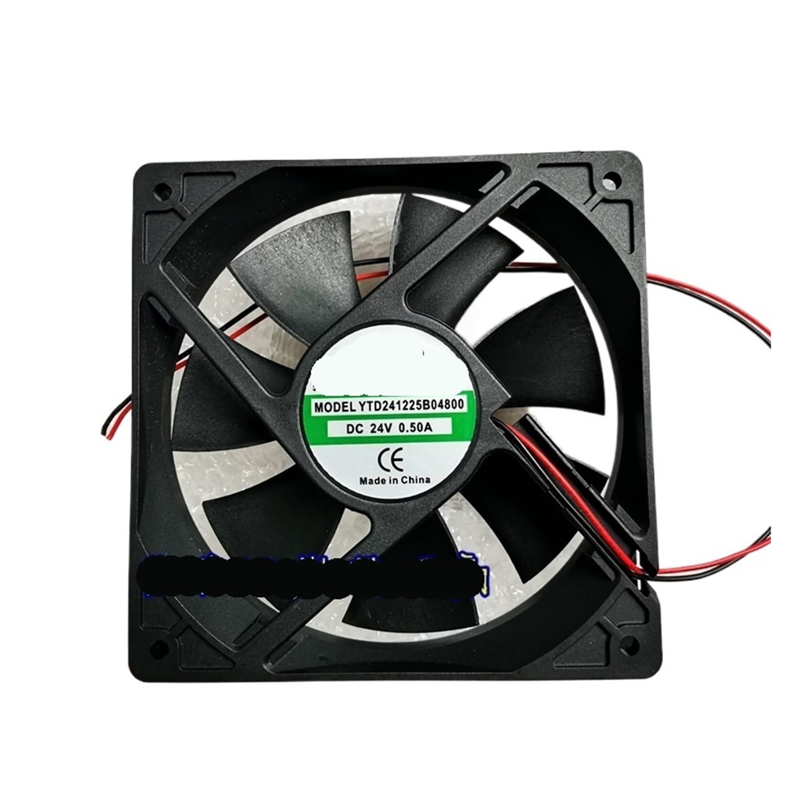 Ventilateur de refroidissement DC 24V YTD241225B04800 extracteur d'air 120x120x25 mm