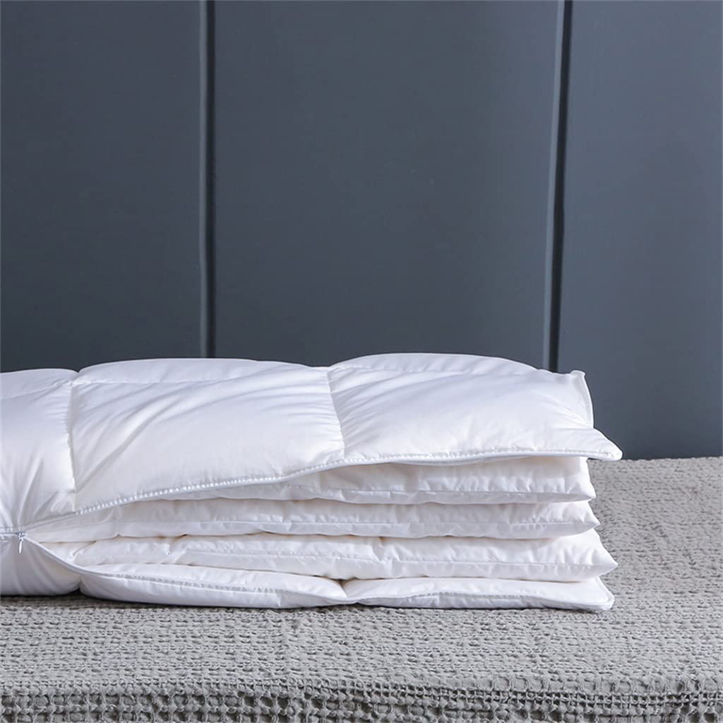 Multifunctional Sleeping Pillows Cotton 95 White Filled Height Adjustable Home Hotel Bedding