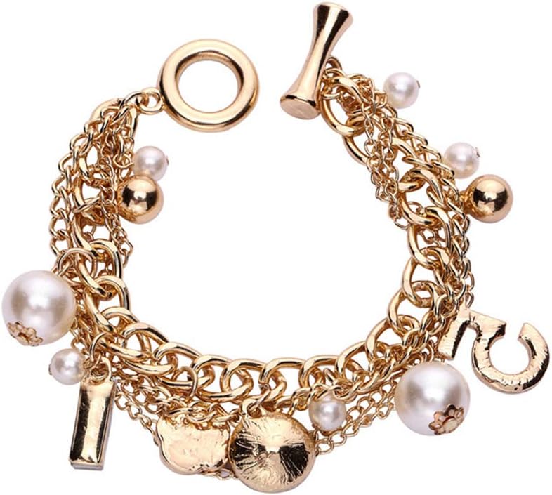 Glamtune Celebrity Design Inspired Gift Inspired Charm Lucky Bracelet Chain for Women - Image 2
