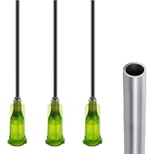 Belissia 3 x 37 mm Extra Thick and Long Syringe Cannulas with Blunt Needle