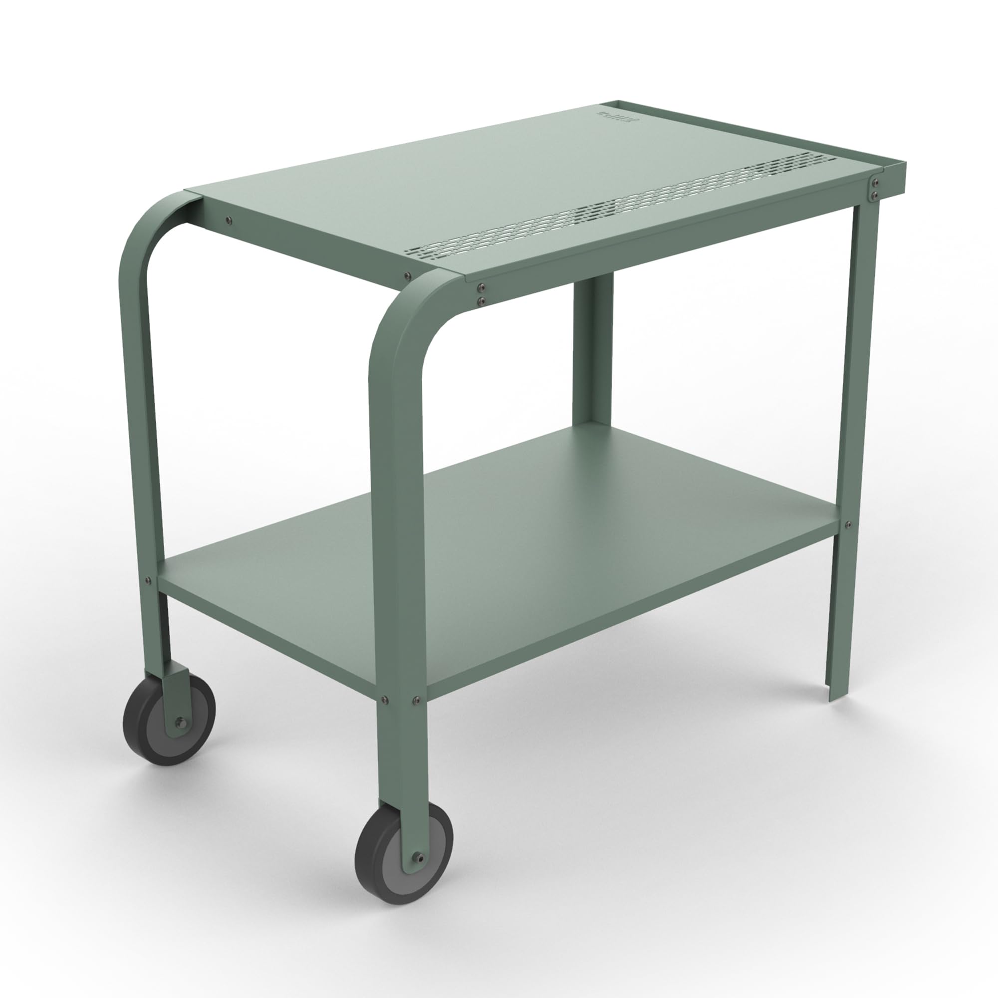 ZiiPa - Desserte Extérieure Vallone Eucalyptus - Table d'Appoint pour Four à Pizza & Barbecue - Compatible Fours Piana à Pellets & Gaz - Acier Thermolaqué - Rangement Intégré - 4 Coloris