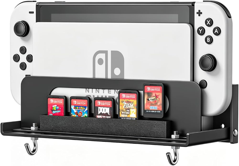 Wall Mount Compatible with Nintendo Switch 1/OLED/2 — 사진 1