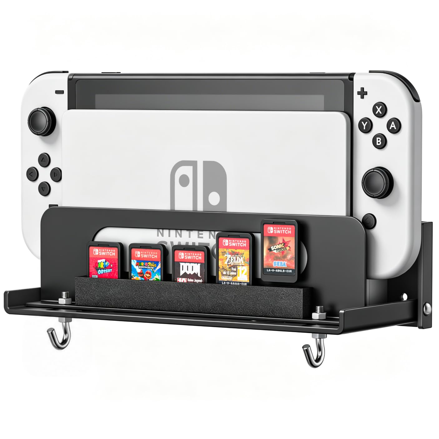 Wall Mount Compatible with Nintendo Switch 1/OLED/2