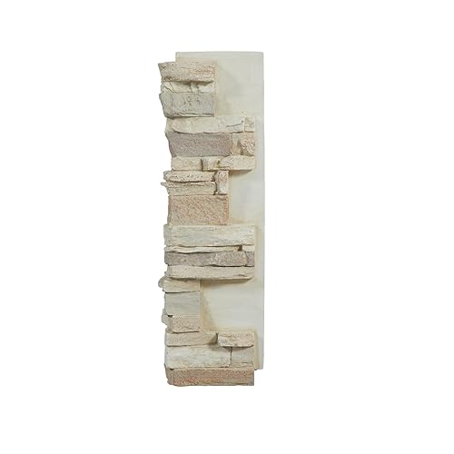 Vista 40 de Sedona - Paneles de piedra sintética, Gris, AMNWSSPNBW