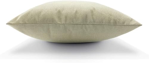 Miniatura 3 de HGOD DESIGNS Sandy Toes & Salty Kisses - Funda de almohada de lino y algodón, 18 x 18 pulgadas para habitaciónsofá