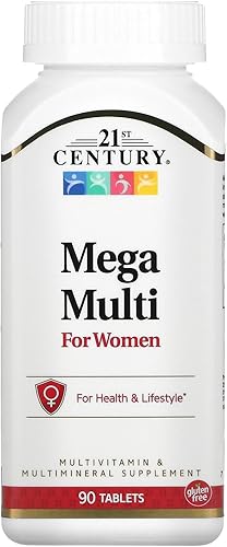 21st Century Tabletas Mega Multi para mujer, 90 unidades (22659)