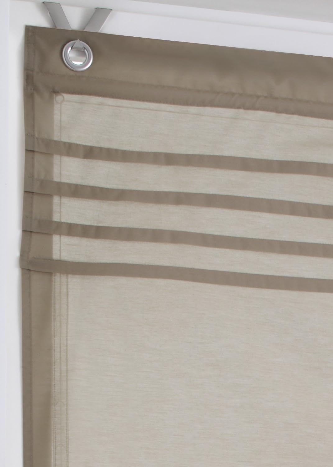 Kutti Tenda a Pacchetto Kessy Biese Natura con Occhielli 45 * 140 cm