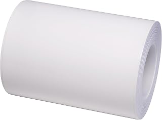 Prolac Tiras decorativas (10 m) para el coche, moto, barco o para manualidades | tiras decorativas autoadhesivas, color blanco mate
