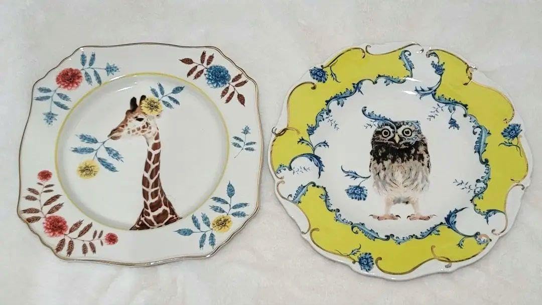 アンソロポロジー Lou Rota Natural Table 皿 キリン 梟 アンソロポロジー Lou Rota Natural Table 皿 期間限定セール! Lou