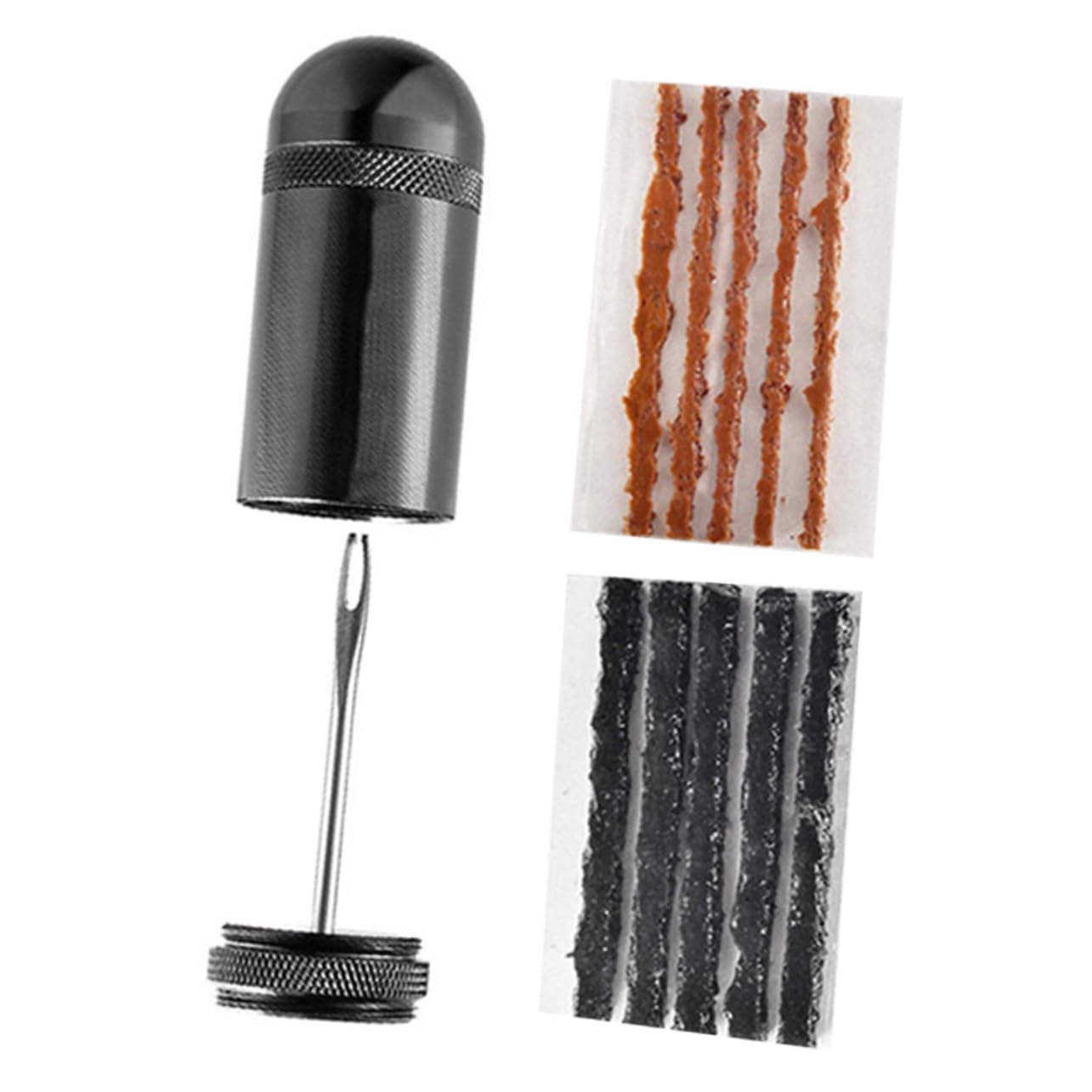 Toyvian Tire Repair Kit Easy to Use Emergency Bike Tire Professional Puncture Repair Strip