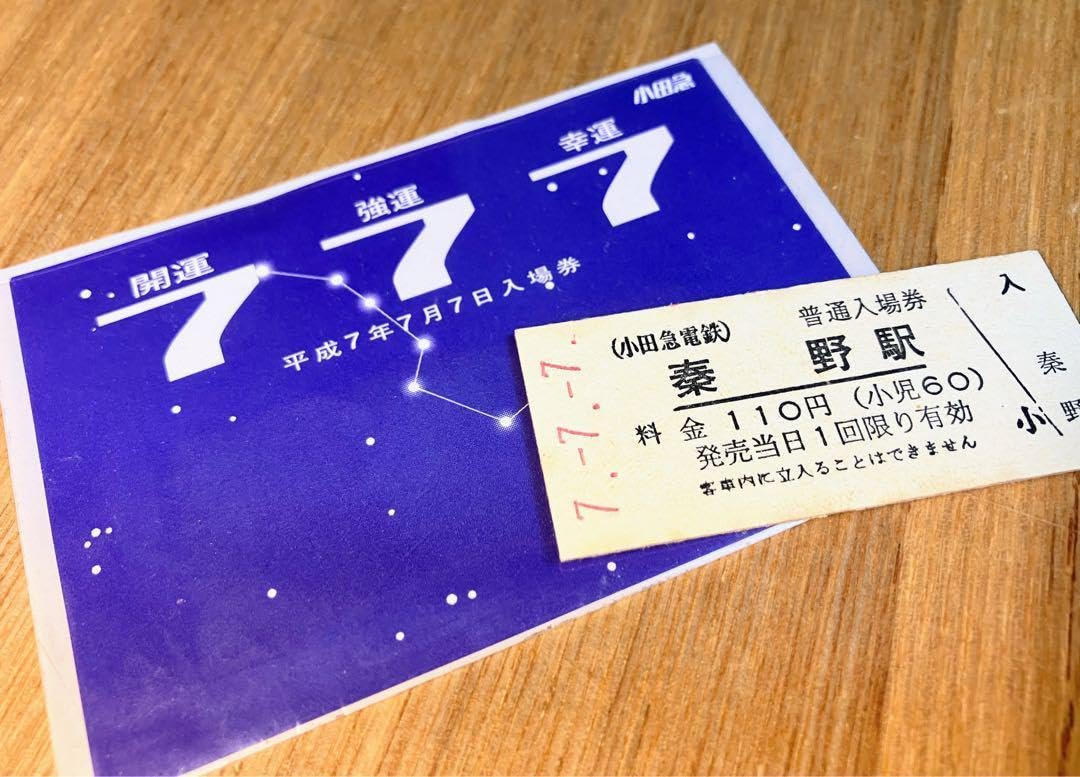 小田急電鉄 普通入場券