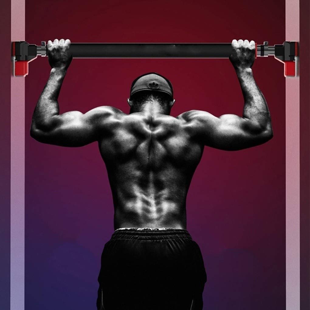 HUAHUA Metal, Pull Up Bar De Marco De Puerta Seguro Y Estable, Máquina De Ejercicios Multifuncional, Carga 300 Kg, 3 Tamaños (Size : 72-92cm)