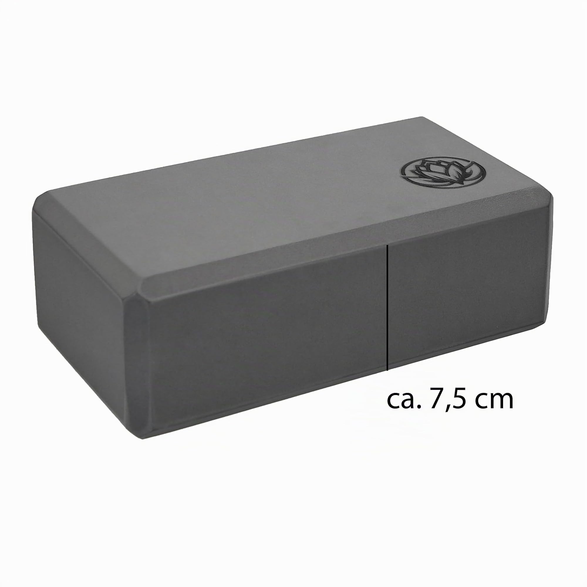 VonBueren Blocchi da Yoga | Blocchi yoga in EVA | 22 x 12 x 7,5 cm per blocco | Accessorio yoga per donne e uomini | Mattoncino per Pilates