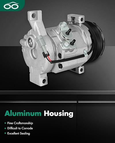 Miniatura 372 de SCITOO CO 10739C - Compresor de CA compatible con Honda Element 2.4L 2003 2004 2005 2006 2007 2008 2009 2010 2011