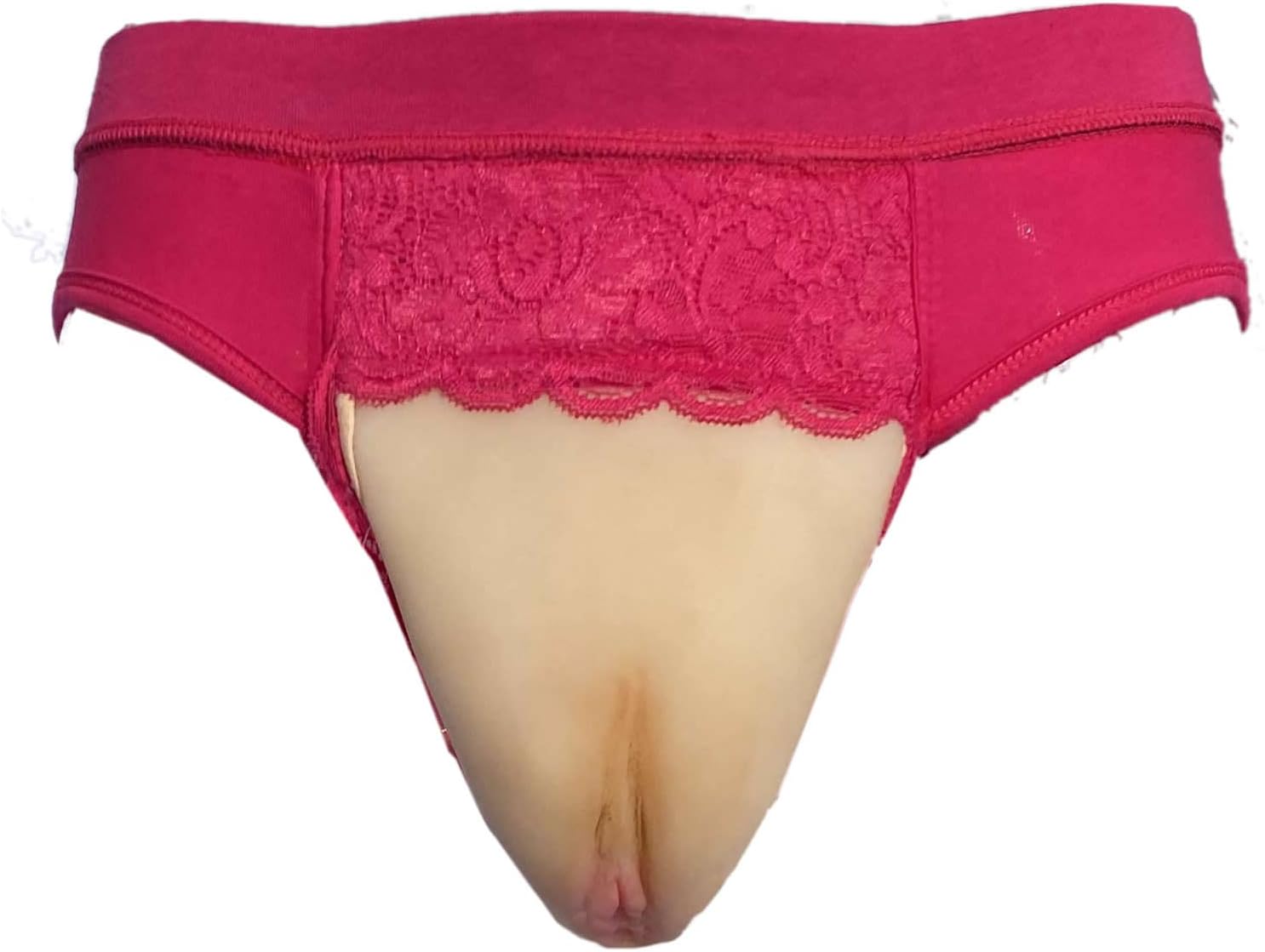 Silicone Fake Vagina Underwear Panties Men Penetratable Vagina Boxer Briefs for Crossdresser Transgender Shemale