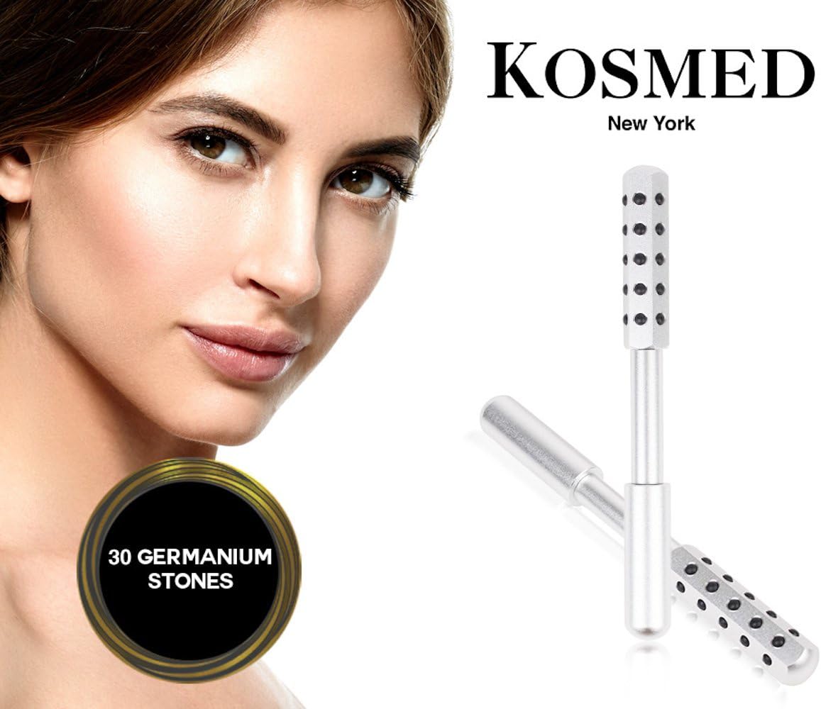 KOSMED Uplift Beauty Roller - Face Massage tool with precious Germanium stones by KOSMED New York
