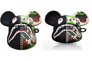 Cute Shark Silicone Case for Airpods Pro/ for Airpods 1/2 Case