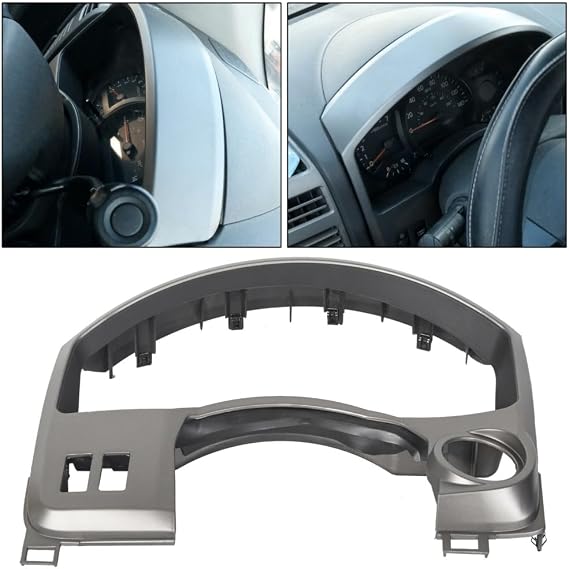 for Nissan for Armada 2005-2006 for Titan 2004-2006 Dash Panel Gauge Cover Bezel Trim (Plastic) Assembly