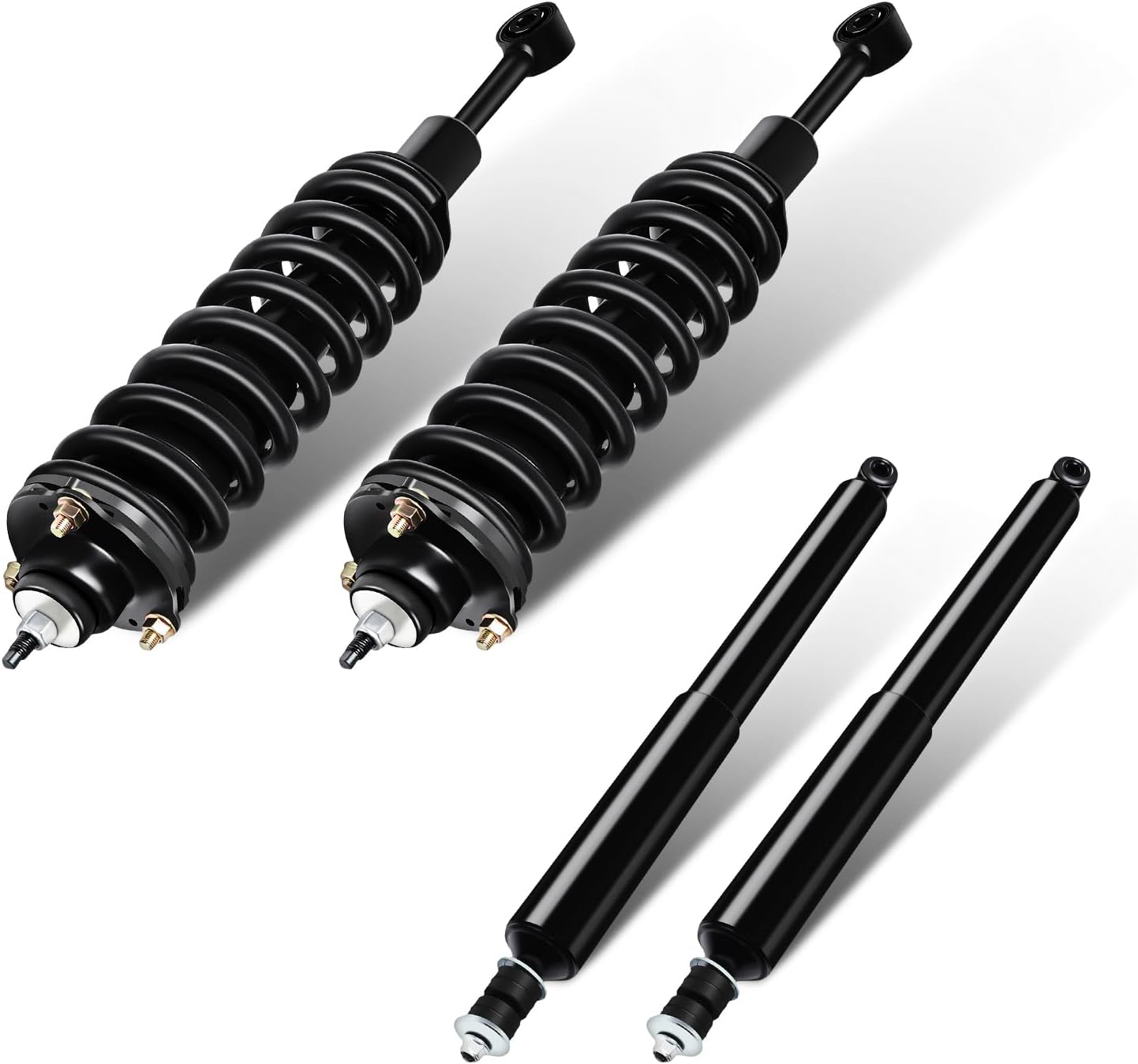 SCITOO Shock Struts Replacement Complete Assembly Front and Rear Pair Fit for 2005-2015 Tacoma Quick-Strut Complete Strut Assembly