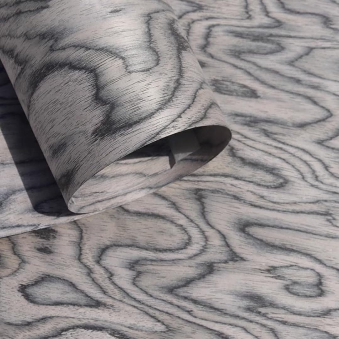 Technisches Holzfurnier mit Wolkenmuster, 0,25 mm dick, 2,5 x 0,58 m, für Hotel, Möbel, Lautsprecher, Zuhause, Auto-Innendekoration und DIY-Projekte