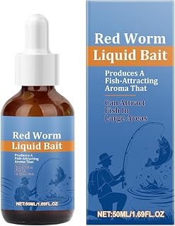 Fish Attractant | 50ml Strong Fish Lure Attraction Liquid Scent | Fishing Accessories for Walleye Cod Trout Lake River Beach Outdoor Fisherman Freshwater Saltwater Carp