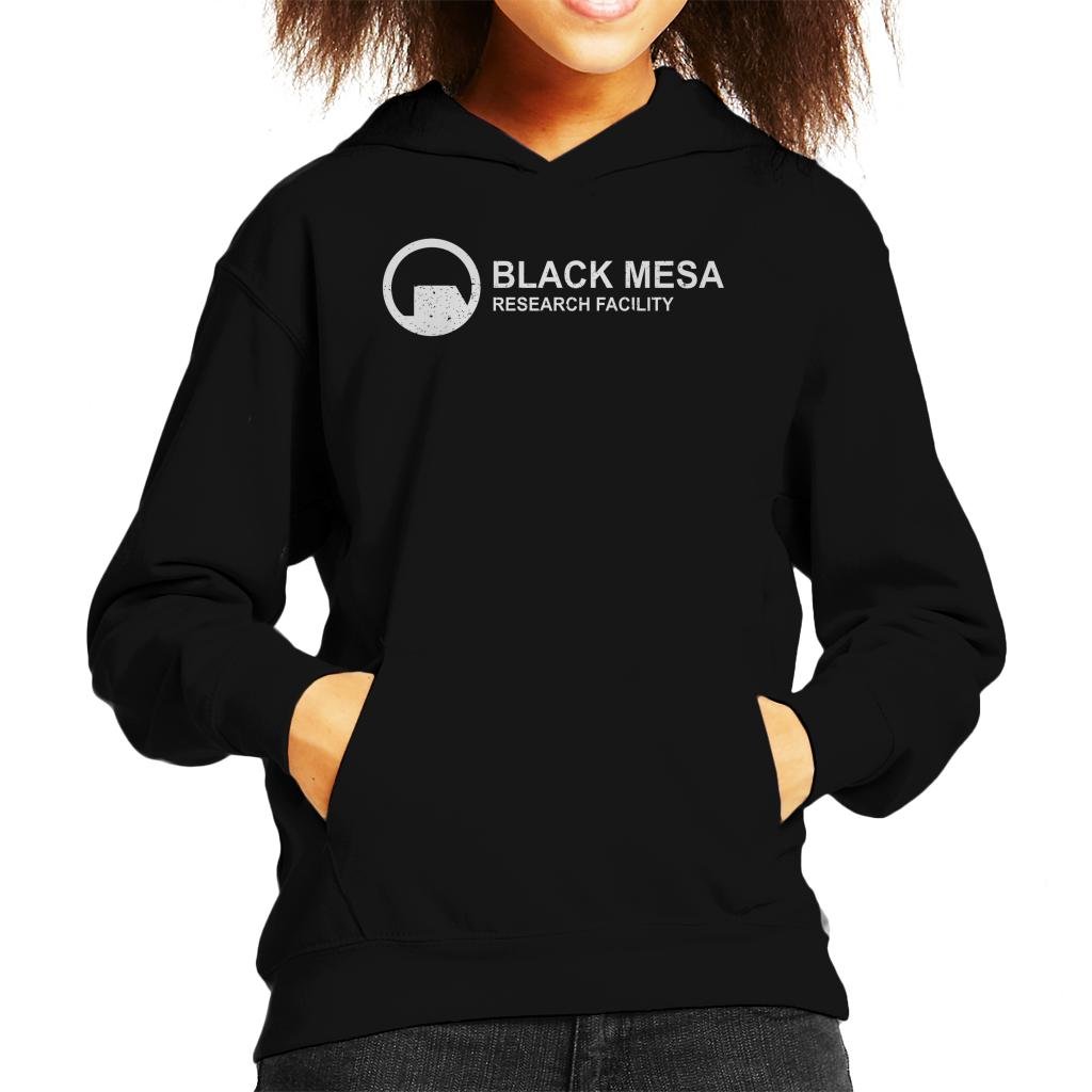 Cloud City 7 Black Mesa Research Facility Half Life Kid's Hooded Sweatshirt