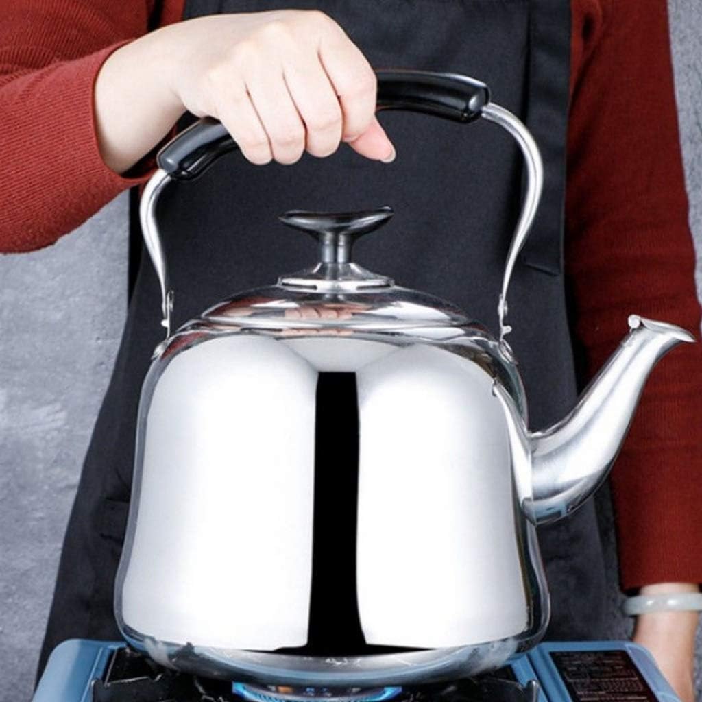 Whistling Water Kettle Induction Cooker Thicken Stainless Steel Tea Coffee Maker Water Boiler Home Kitchen Travel Camping