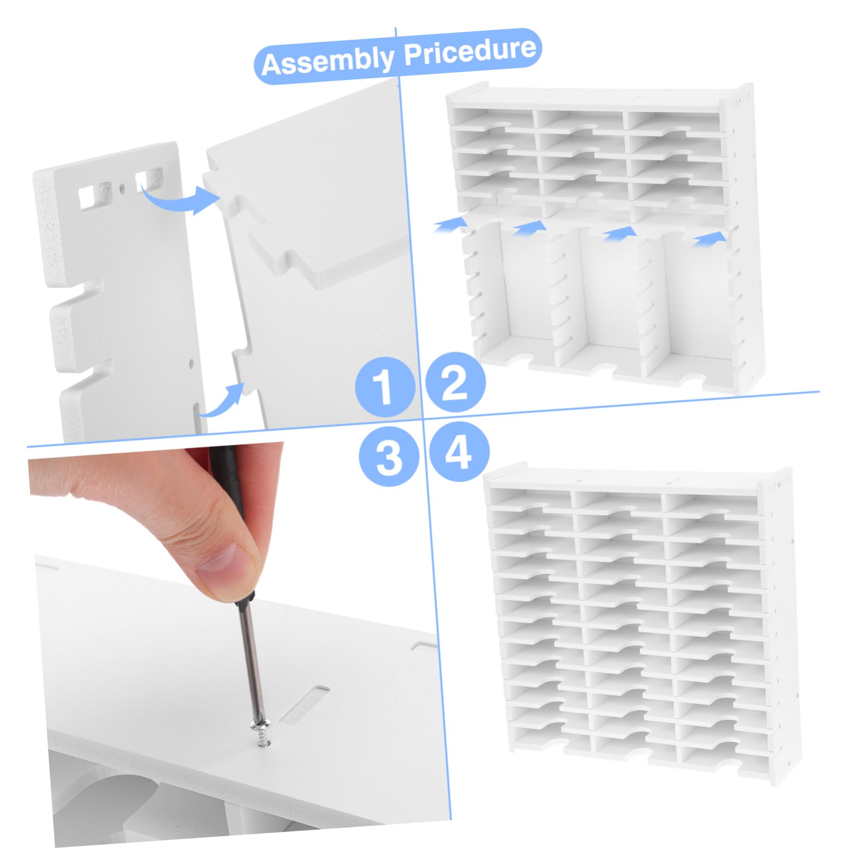 Scatola Porta Oggetti per CD e Dvd in Pvc Bianco, Scatola di Immagazzinaggio Resistente che Protegge i Dischi Riducendo Collisioni e Schiacciamenti, come Regalo
