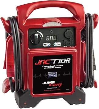 Clore Automotive Jump-N-Carry JNC770R 1700 Peak Amp Premium 12 Volt Jump Starter - Red