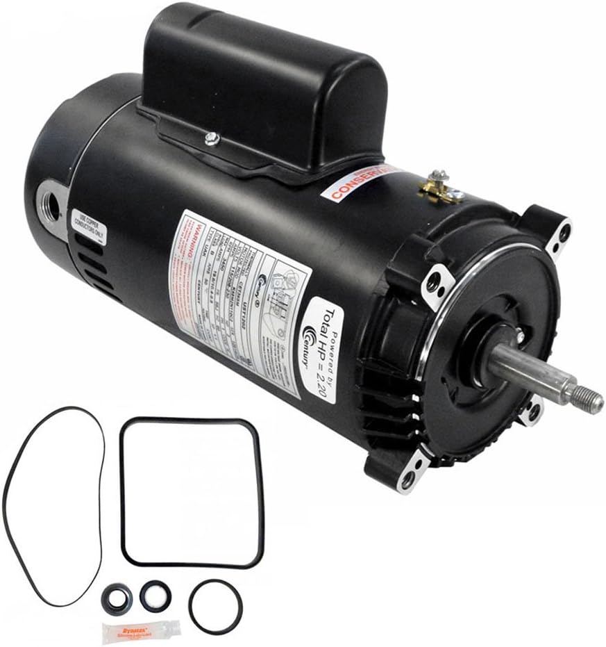 Century Electric UST1202 2-Horsepower Up-Rated Round Flange Replacement Motor (Formerly A.O. Smith)