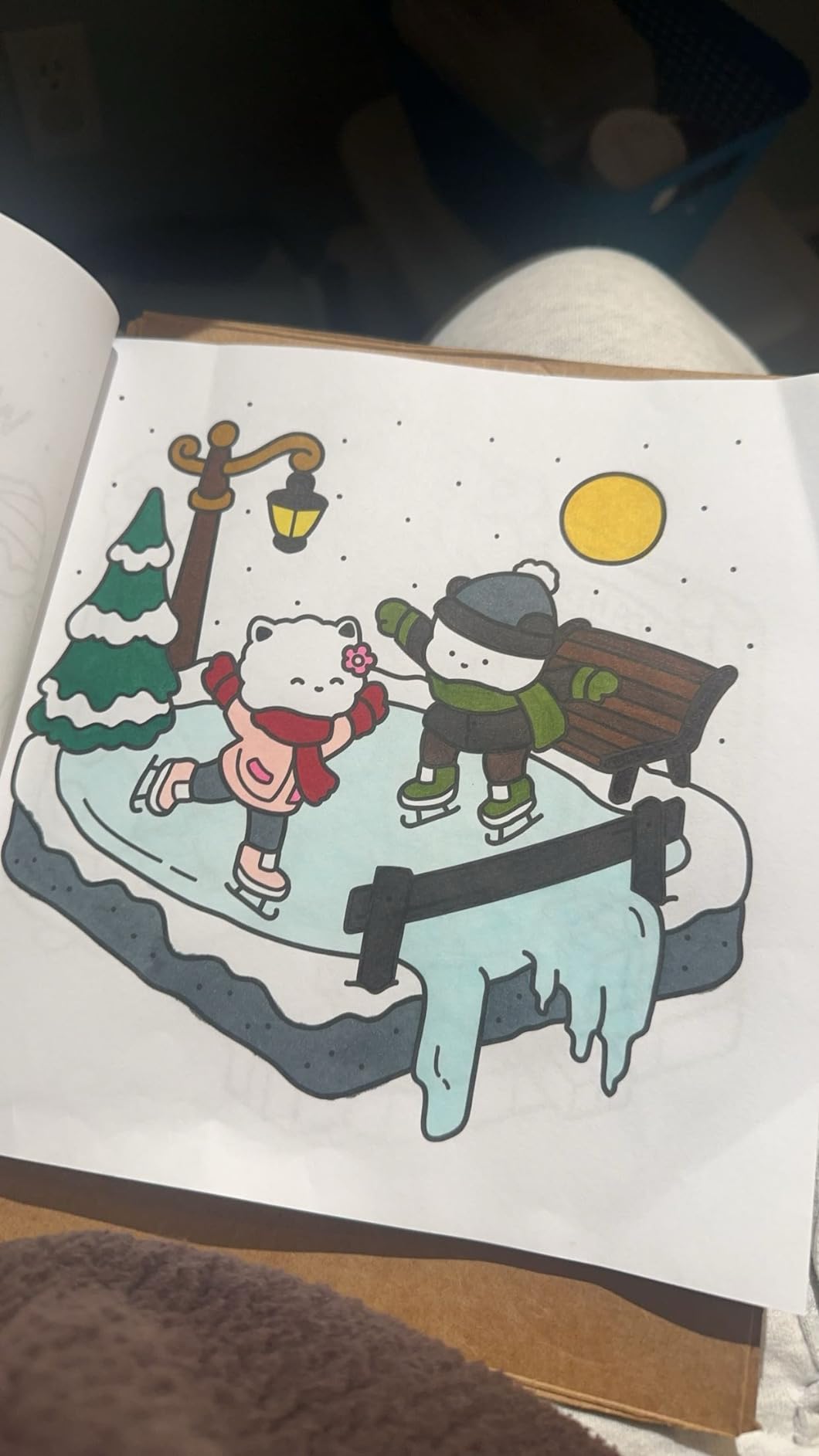 Festive Corner: Cozy & Cute Christmas Coloring Book - Preview 2
