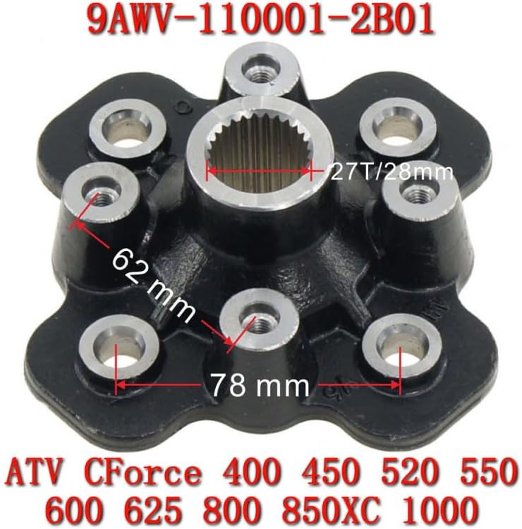 Original Rear Wheel Mounting Bracket 9AWV-110001-2B01 Fit for CF Moto ATV CForce 400 450 520 550 600 625 800 850XC 1000 Replace Parts