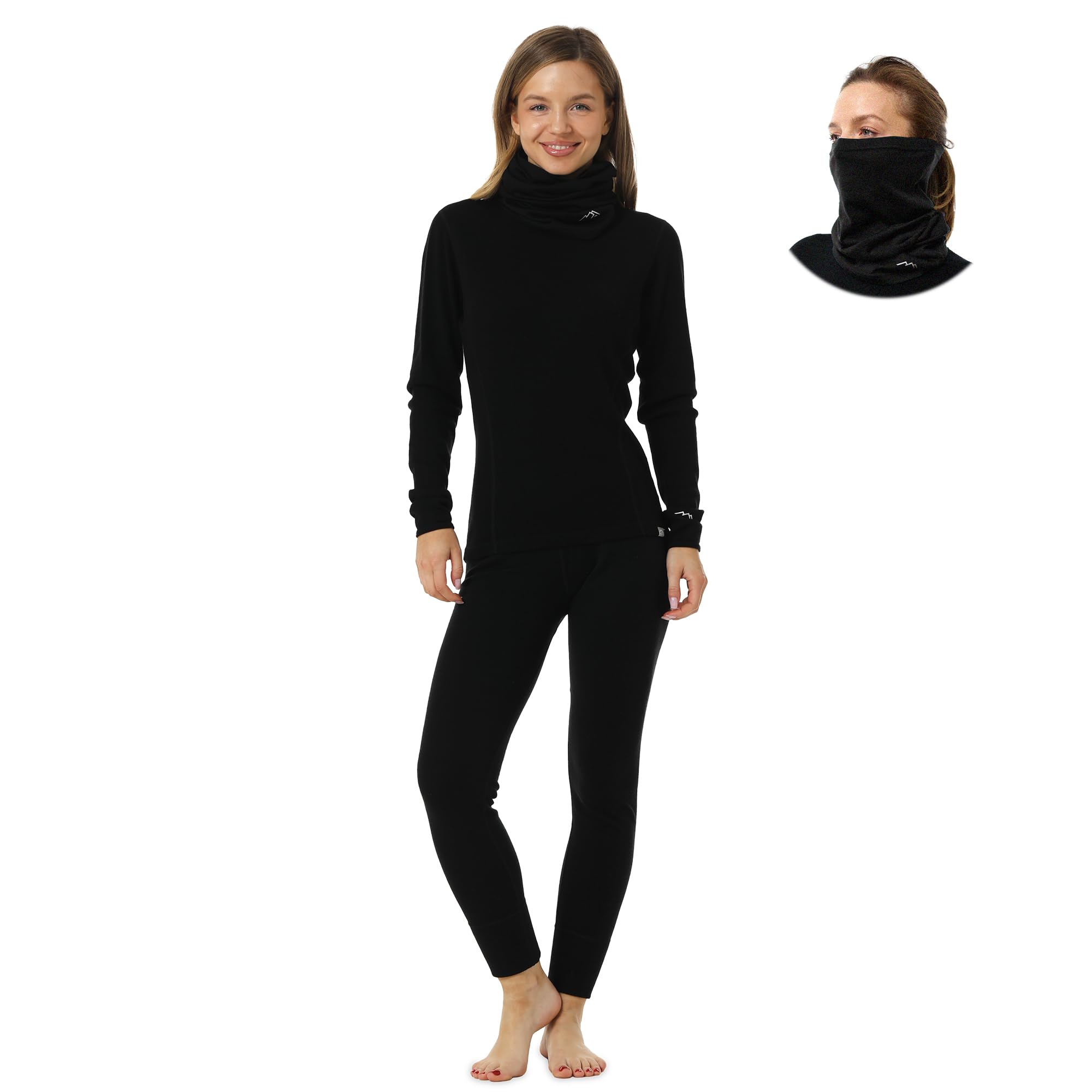 Merino.tech Women's Merino Wool Thermal Base Layer