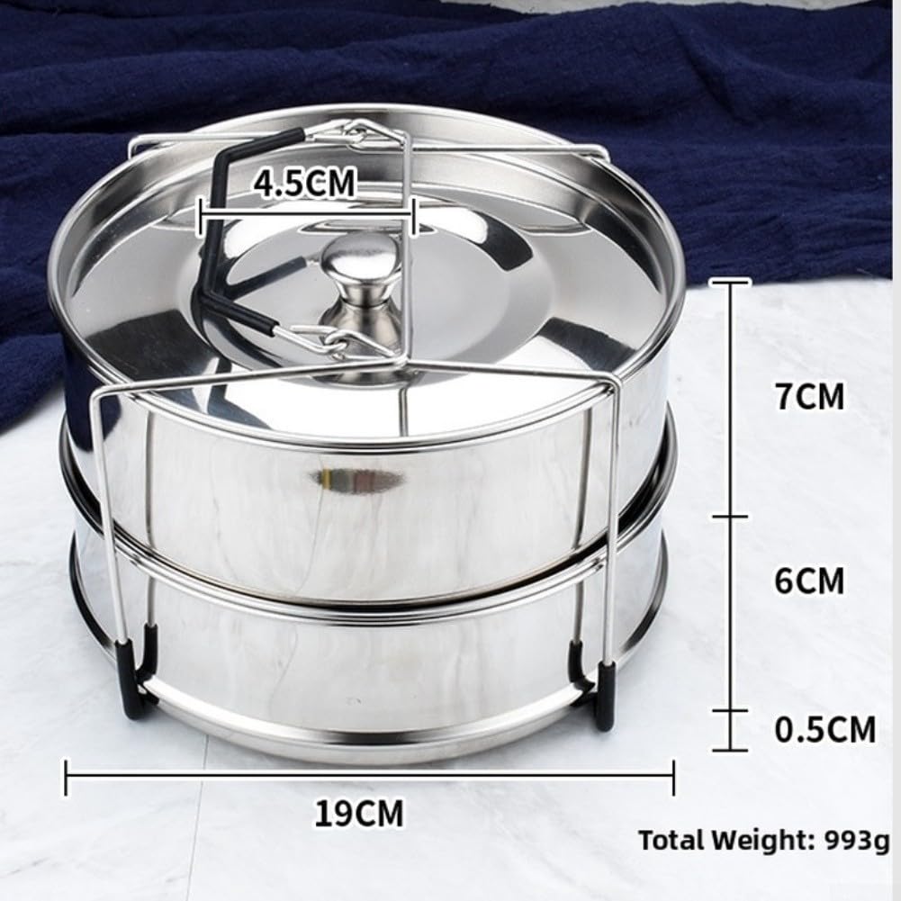 Cesta Cocinar al para vapor para Olla a Presión 20cm Cesta Cocinar