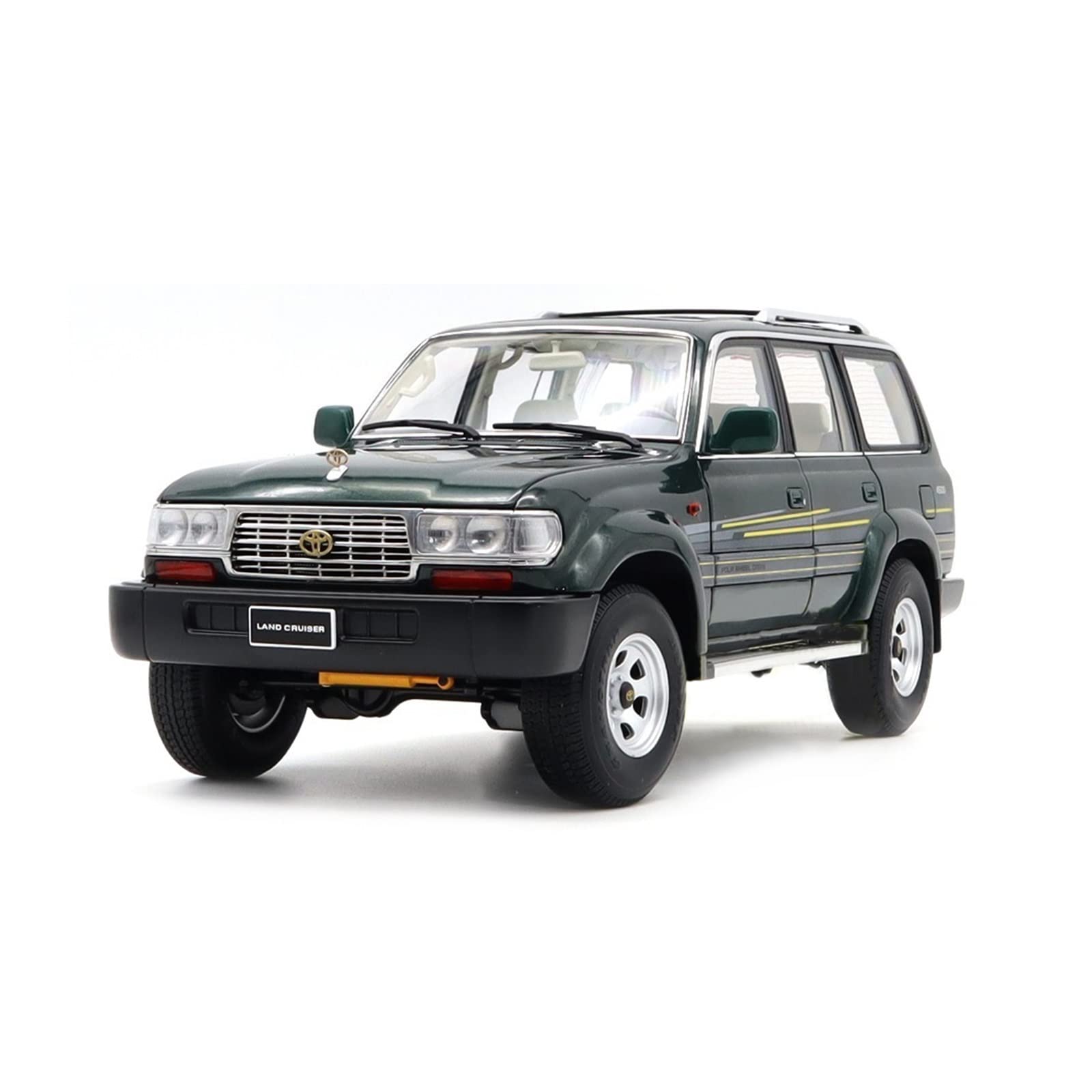 Amazon | 1:18 ランドクルーザー-80に最適 LC80 ダイキャストモデル 車