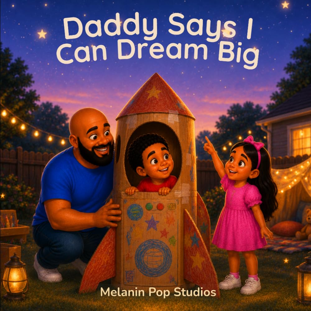 Daddy Says I Can Dream Big: A Heartwarming Story About Imagination, Curiosity, Big Dreams, and Believing in Possibility (Daddy & Me Series)