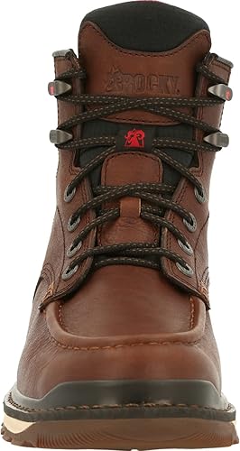 Miniatura 3 de Cuña de trabajo marrón sin forro Rocky Rams