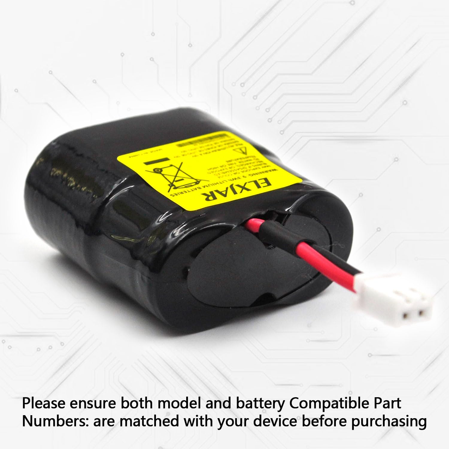 Amazon.com: (2-Pack) 6V Li-ion Replacement Battery Pack for the