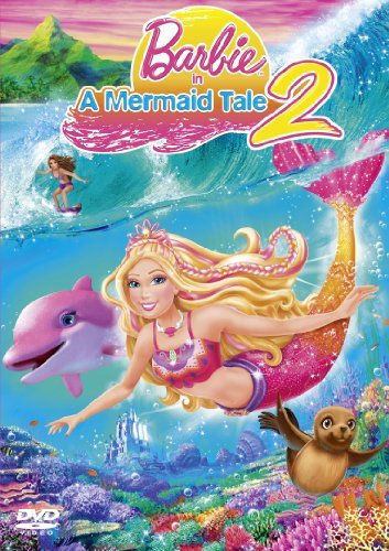 Barbie in a Mermaid Tale 2 regalo de cumpleaños infantil en formato disco