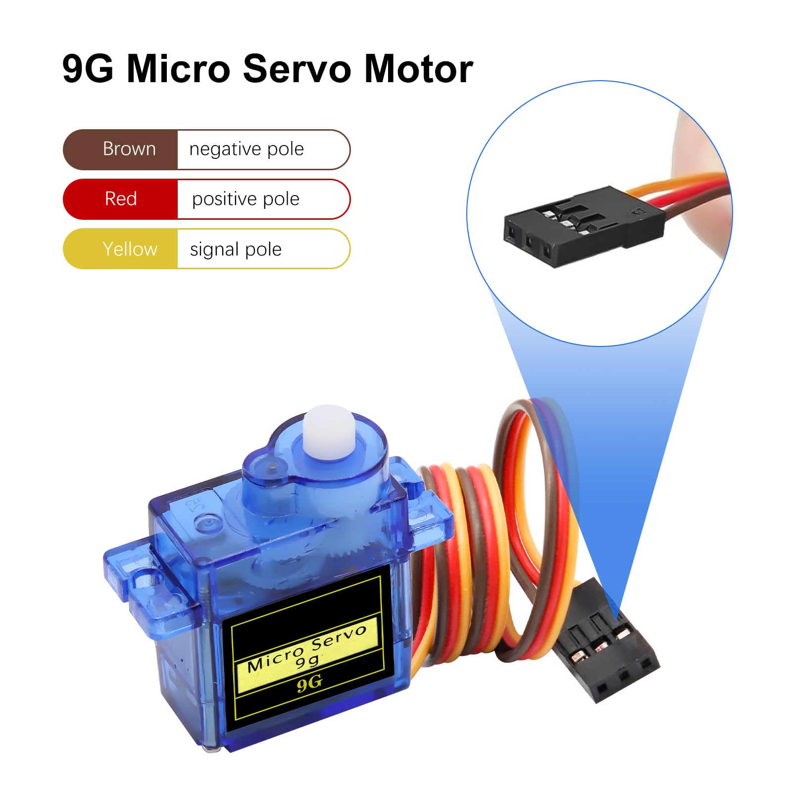 Aokin SG90 Micro Servo Moteur Mini Servo SG90 9g Kit Servo pour Hélicoptère RC Avion Voiture Bateau Robot acheter à prix bas - livraison gratuite, avis réels avec des photos