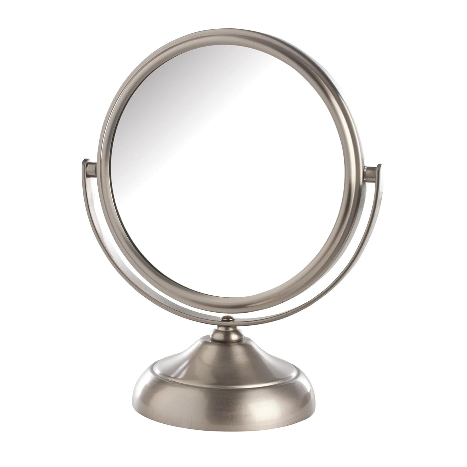 Espejo de aumento para maquillaje Jerdon MC247N, 5.5", 5X-1X, acabado Nickel