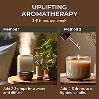 Vista 225 de Gya Labs - Aceite esencial de vainilla oleorresina para aliviar el estrés, relajación, sueño, aceite de vainilla francesa dulce para mayor